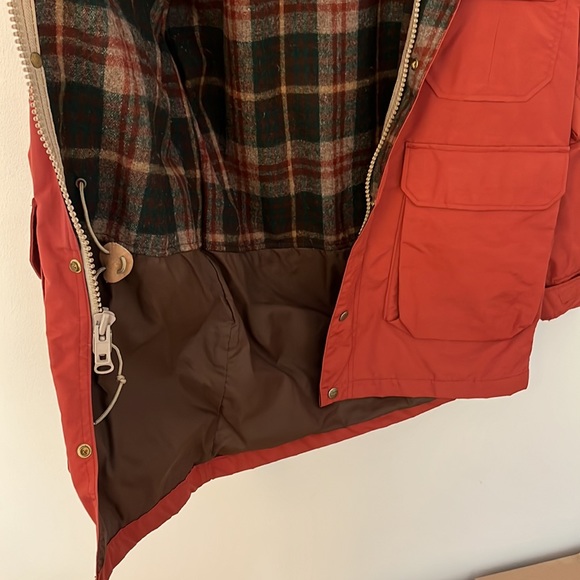 Woolrich wool-lined shell - burnt sienna / dark orange - Picture 6 of 15